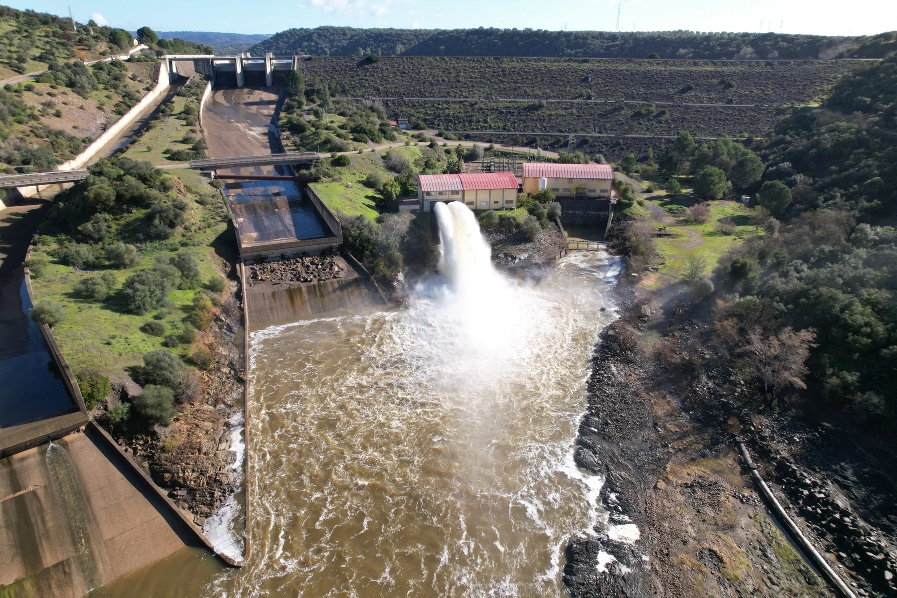 Paisaje — Presa de San Rafael de Navallana